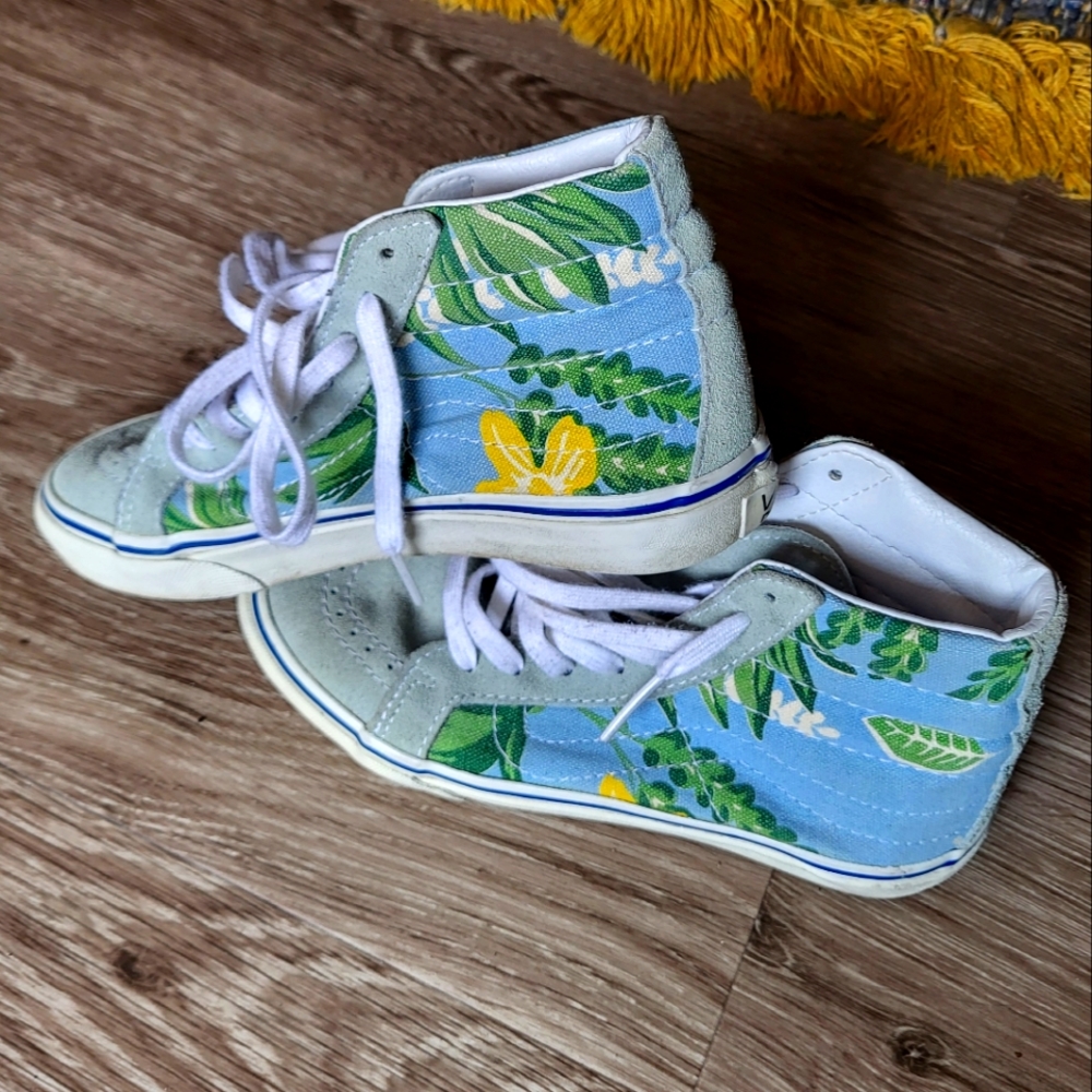 Vans high tops shoes